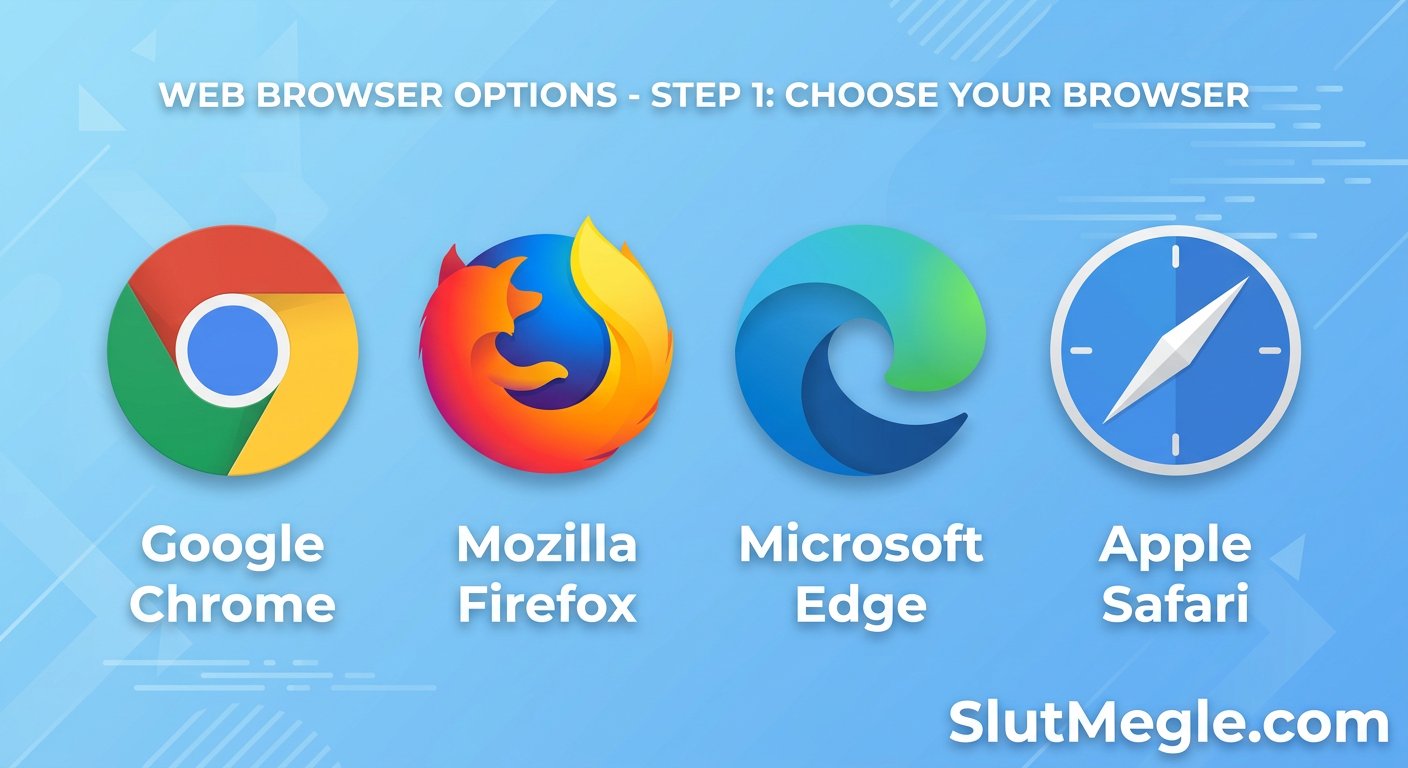 Try Different Browser to Fix Omegle Camera | SlutMegle.com