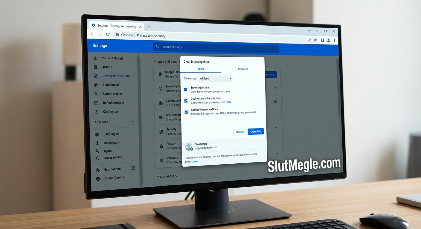 Clear Browser Cache to Fix Omegle Camera | SlutMegle.com