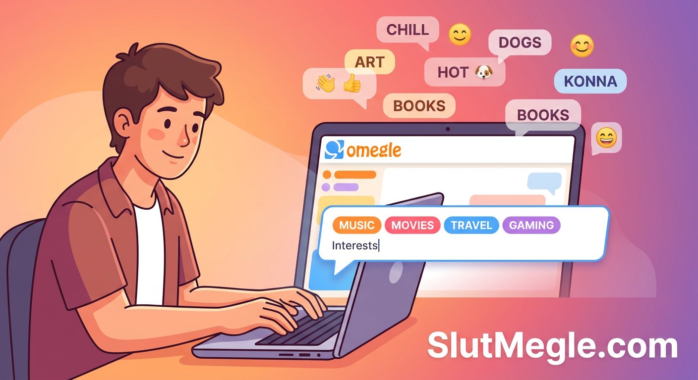 Omegle Interest Tags Tutorial - SlutMegle.com