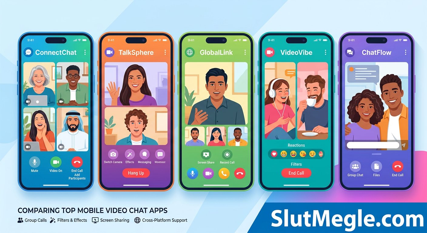 Omegle Alternatives - Mobile Video Chat Apps | SlutMegle.com