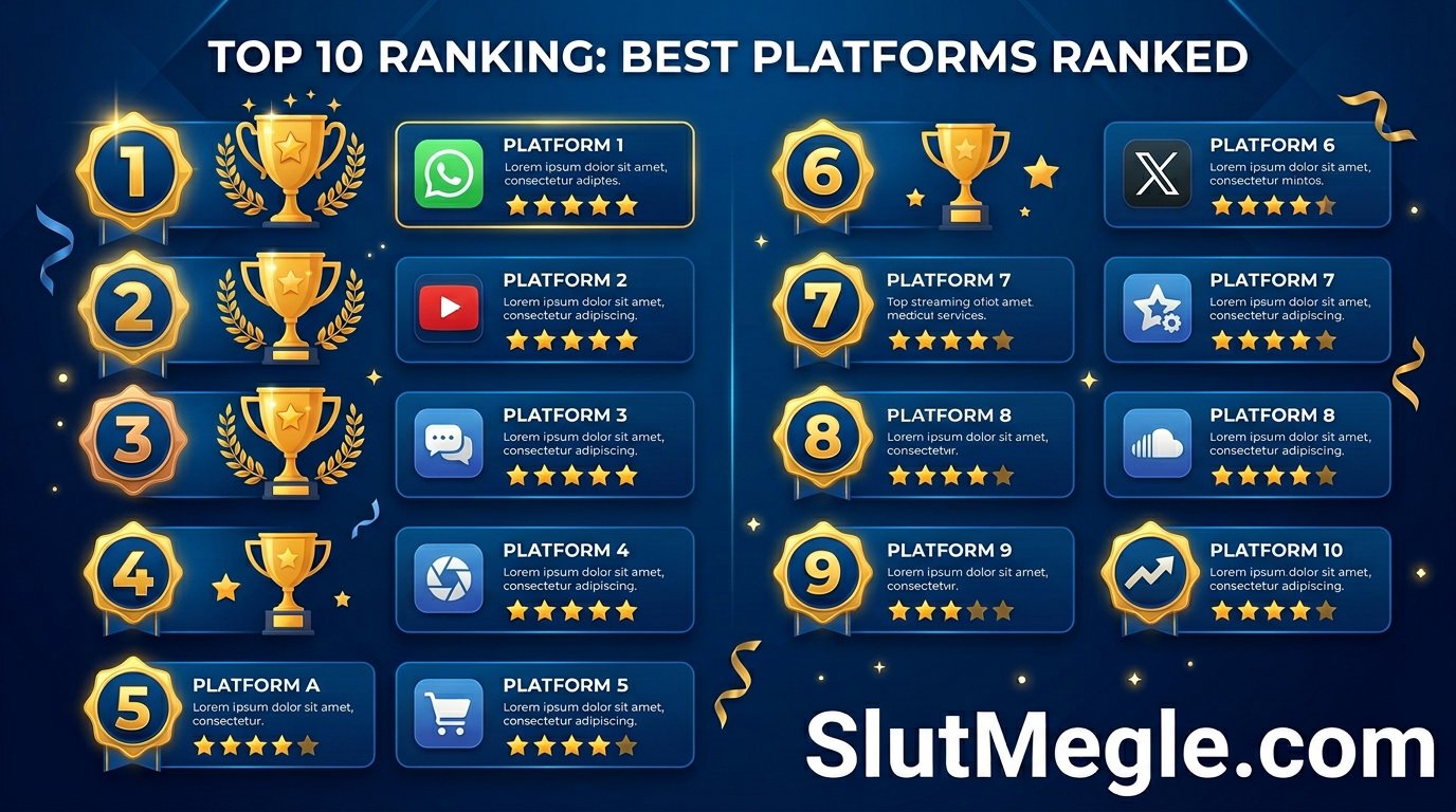 Top Omegle Alternatives Ranking 2026 | SlutMegle.com