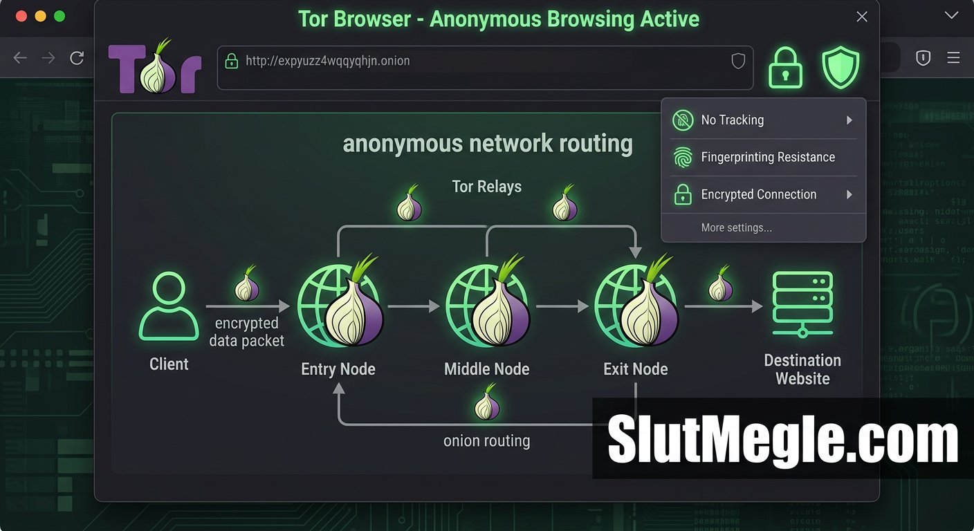 Tor Browser - Anonymous Omegle Access | SlutMegle.com